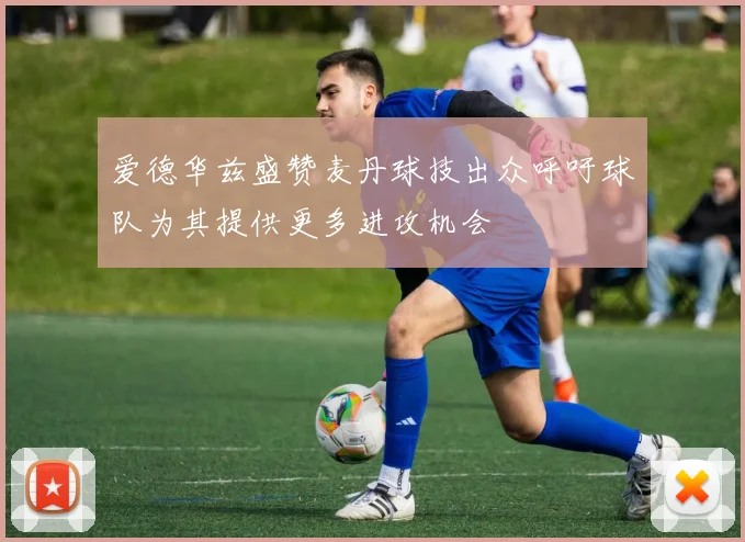 爱德华兹盛赞麦丹球技出众呼吁球队为其提供更多进攻机会